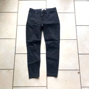 Black High-Rise Everlane Pants